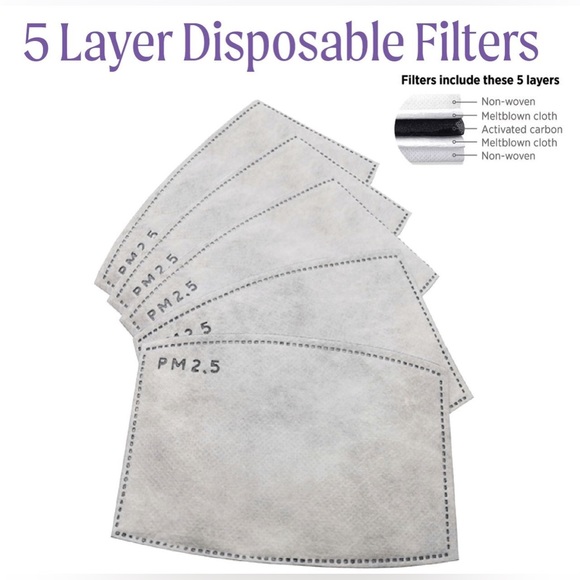 Washable Face Covering with Filter Pocket Kids - Picture 2 of 6